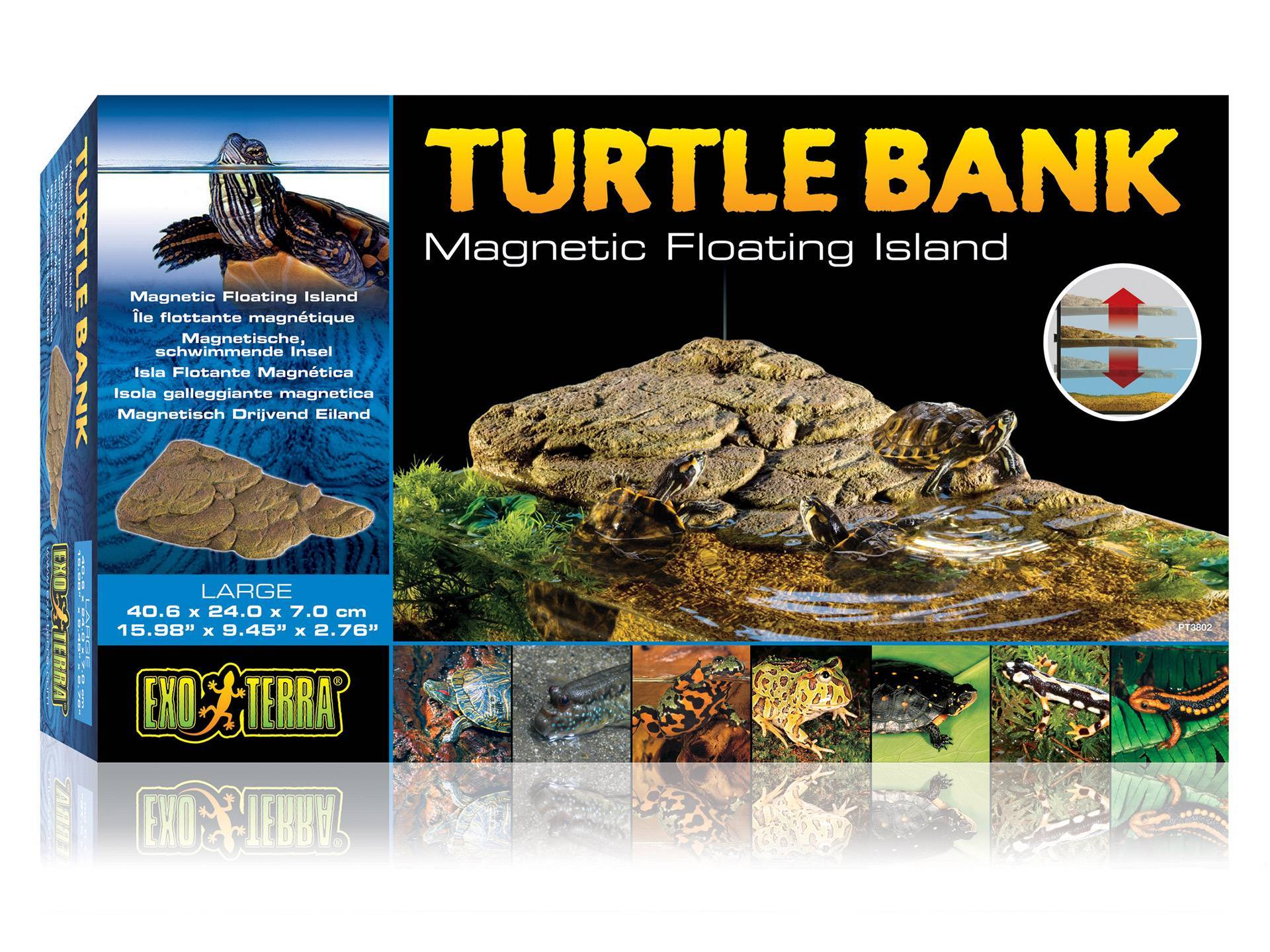 Île pour tortue d'eau en aquarium Exo Terra Plage Turtle Bank deuxième
